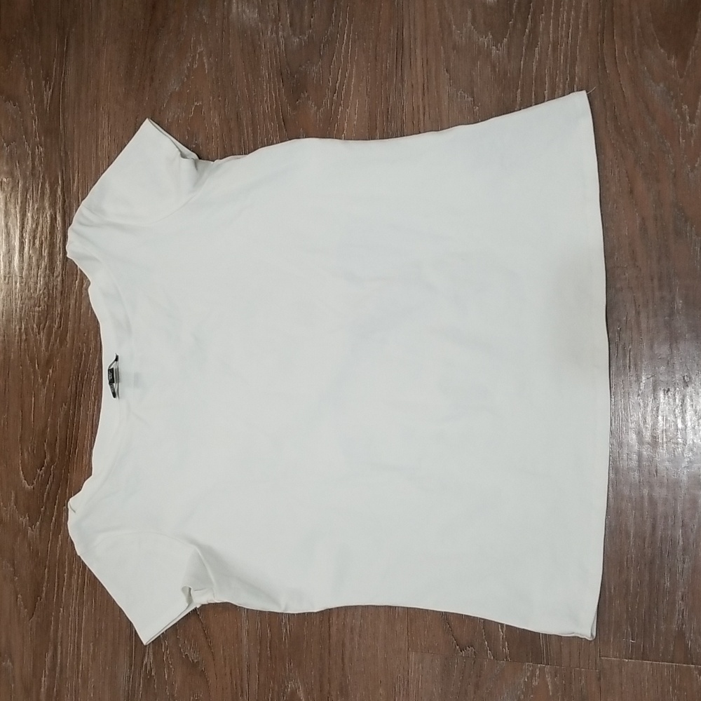 (L) le château Classic Relaxed Fit Casual Neutral T-Shirt Minimalist Modern